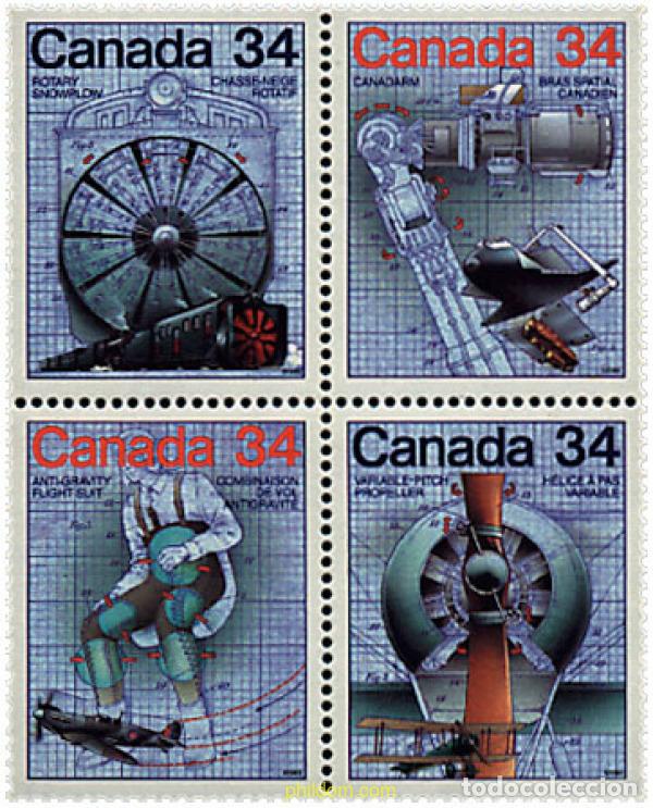 Sellos: 5874 MNH CANADA 1986 DIA DEL CANADA