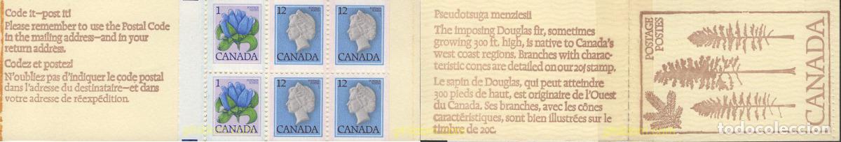 Sellos: 1840 MNH CANADA 1977 FLORES SILVESTRES