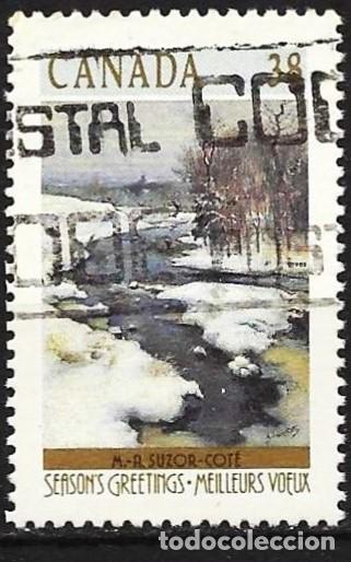 Sellos: Canada 1989 - Mi 1154A - YT 1116 - Pintura de M.A. Suzer-Cot&eacute;