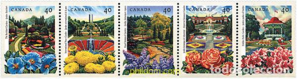 Sellos: 25717 MNH CANADA 1991 JARDINES BOTANICOS
