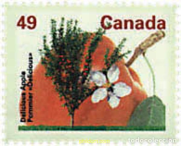 Timbres: 657229 MNH CANADA 1992 ARBOLES FRUTALES DE CANADA