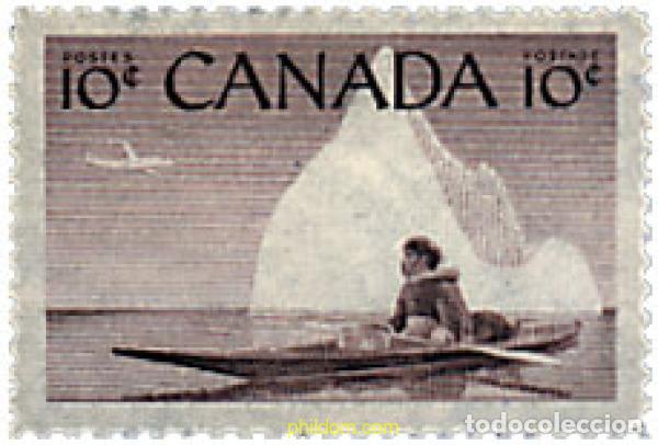 Sellos: 299409 MNH CANADA 1955 SEMANA DE LA PRESERVACION DE LA FAUNA SALVAJE