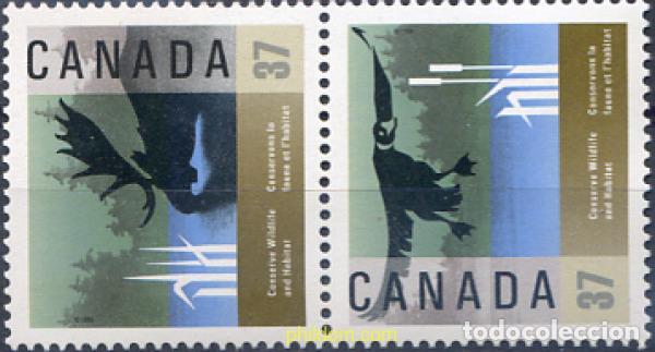 Sellos: 180057 MNH CANADA 1988 PRESERVACION DE LA FAUNA Y EL MEDIO AMBIENTE