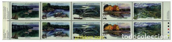 Sellos: 687852 MNH CANADA 1994 RIOS Y RIBERAS DEL PATRIMONIO CANADIENSE