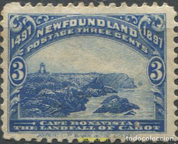 Sellos: 676482 HINGED CANADA. Terranova 1897 SERIE BASICA