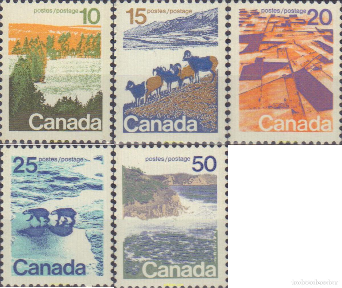 Stamps: 77933 MNH CANADA 1972 SERIE BASICA