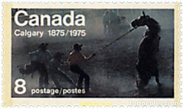 Sellos: 29750 MNH CANADA 1975 CENTENARIO DE LA CIUDAD DE CALGARY