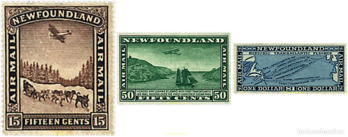 Sellos: 207040 HINGED CANADA. Terranova 1931 SERIE BASICA