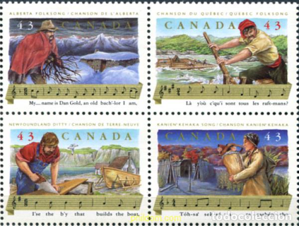 Sellos: 300339 MNH CANADA 1993 FOLCLORE CANADIENSE