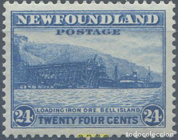 Sellos: 658394 HINGED CANADA. Terranova 1932 MOTIVOS VARIOS