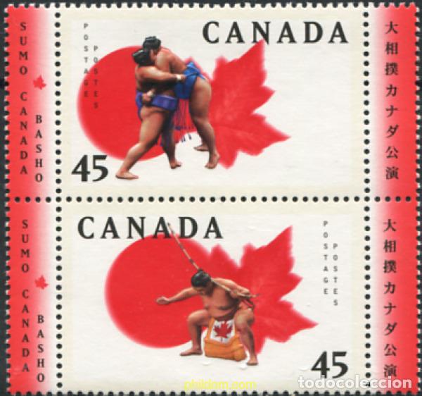 Selos: 287974 MNH CANADA 1998 PRIMER TORNEO INTERNACIONAL DE SUMO EN CANADA.