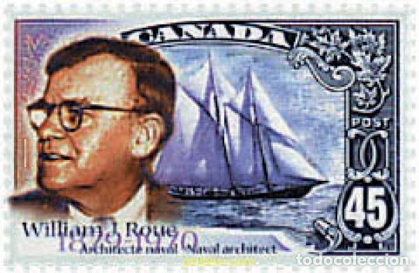Sellos: 50982 MNH CANADA 1998 HOMENAJE A WILLIAM ROUE