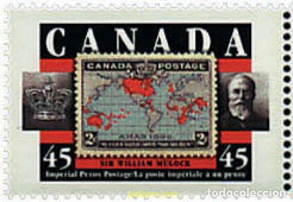 Sellos: 79740 MNH CANADA 1998 CENTENARIO DEL CORREO DE PORTE UNICO EN EL IMPERIO BRITANICO