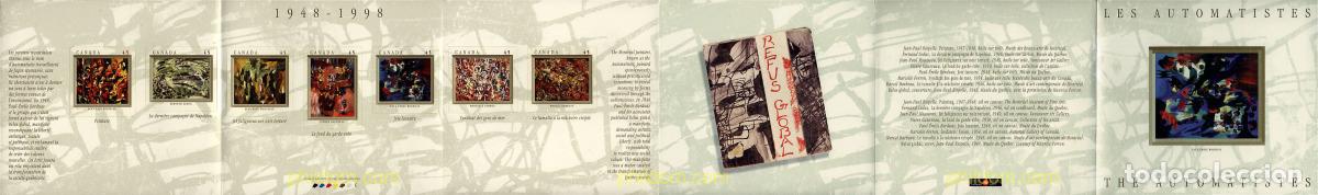 Sellos: 3276 MNH CANADA 1998 PINTORES DE MONTREAL