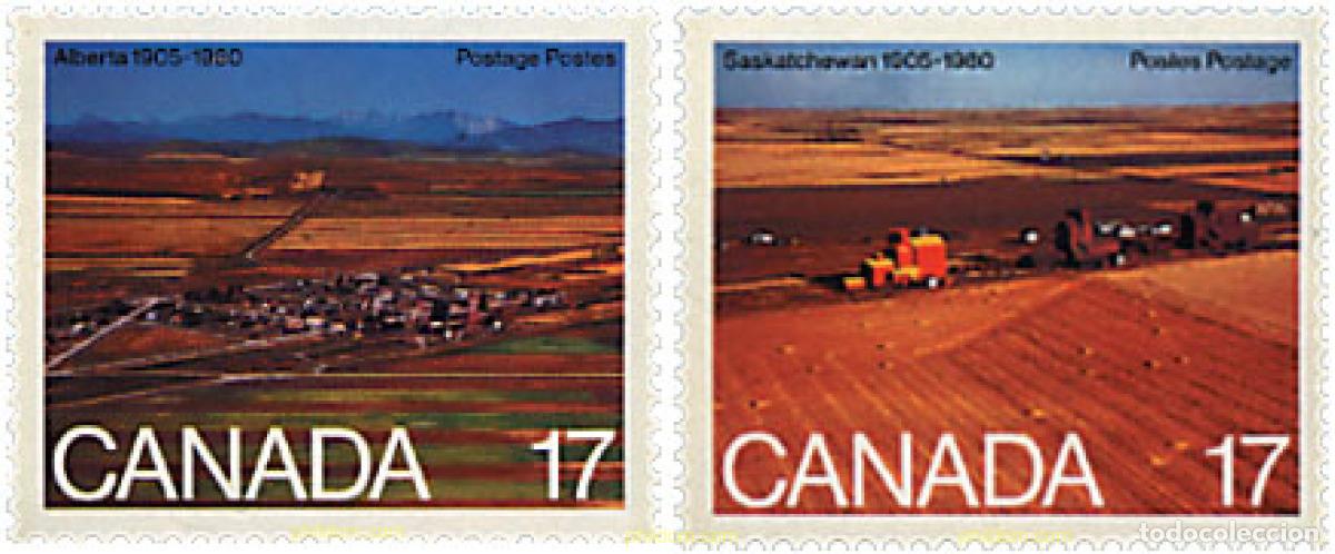 Briefmarken: 58014 MNH CANADA 1980 75 ANIVERSARIO DEL TERRITORIO DE ALBERTA Y SASKATCHEWAN
