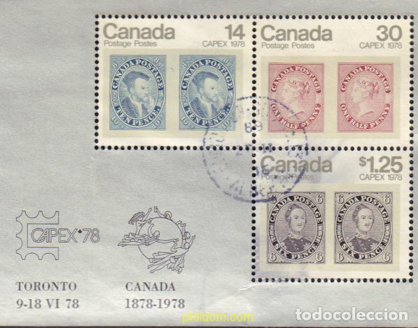 Briefmarken: 597275 USED CANADA 1978 EXPOSICION FILATELICA DE TORONTO