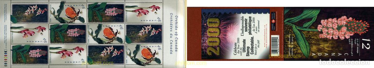 Sellos: 1941 MNH CANADA 1999 ORQUIDEAS DEL CANADA