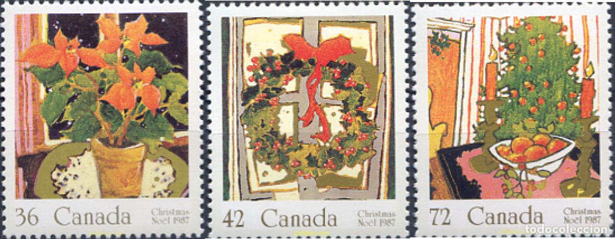 Francobolli: 688621 MNH CANADA 1987 NAVIDAD