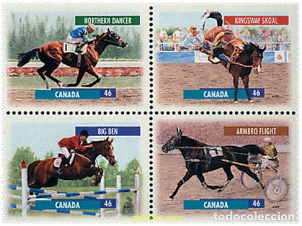 Selos: 6367 MNH CANADA 1999 DEPORTES ECUESTRES
