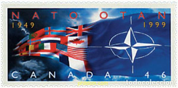 Sellos: 51000 MNH CANADA 1999 50 ANIVERSARIO DE LA OTAN