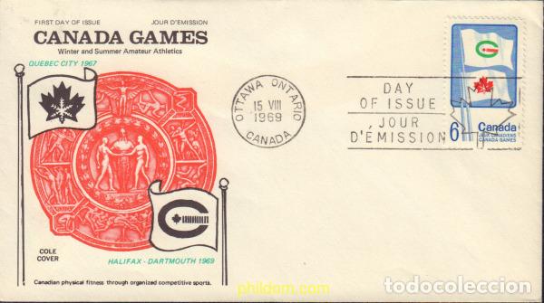 Francobolli: 379164 MNH CANADA 1969 JUEGOS CANADIENSES