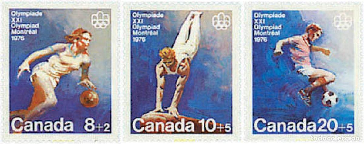 Selos: 51869 MNH CANADA 1976 21 JUEGOS OLIMPICOS VERANO MONTREAL 1976