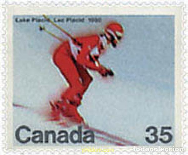 Sellos: 70580 MNH CANADA 1980 13 JUEGOS OLIMPICOS INVIERNO LAKE PLACID 1980