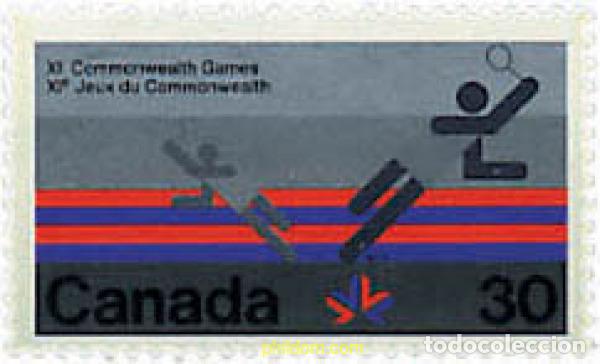 Sellos: 306945 MNH CANADA 1978 11 JUEGOS DEPORTIVOS DE LA COMMONWEALTH