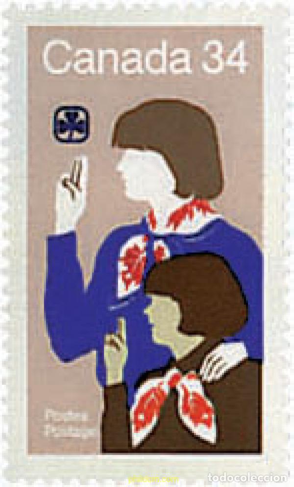 Selos: 38056 MNH CANADA 1985 75 ANIVERSARIO DEL ESCULTISMO FEMENINO