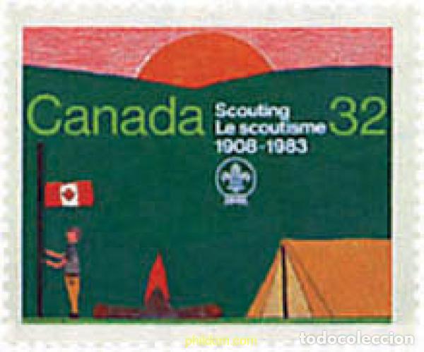 Selos: 38055 MNH CANADA 1983 75 ANIVERSARIO DEL ESCULTISMO