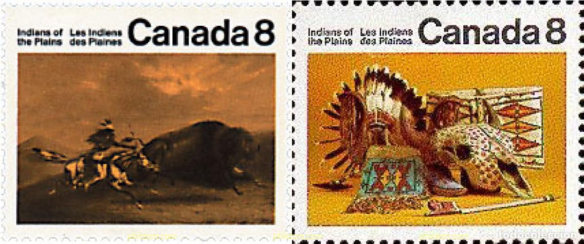 Sellos: 27826 MNH CANADA 1972 INDIOS CANADIENSES
