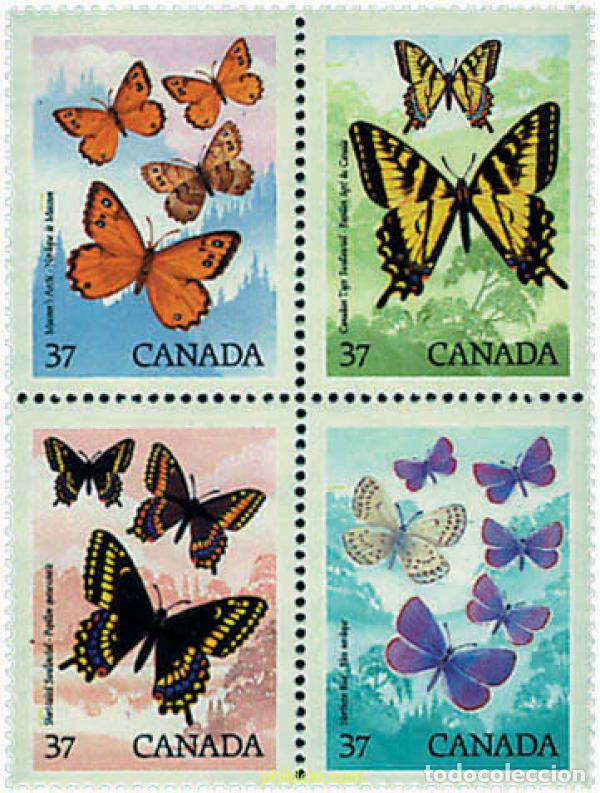 Sellos: 5389 MNH CANADA 1988 FAUNA CANADIENSE