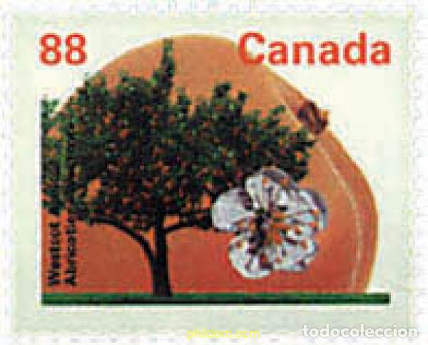 Stamps: 687949 MNH CANADA 1994 ARBOLES FRUTALES DE CANADA