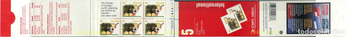 Sellos: 300337 MNH CANADA 1992 ARBOLES FRUTALES DE CANADA