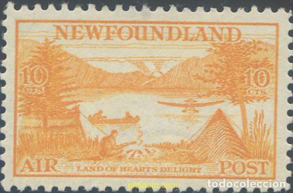 Sellos: 657534 HINGED CANADA. Terranova 1933 SERIE BASICA