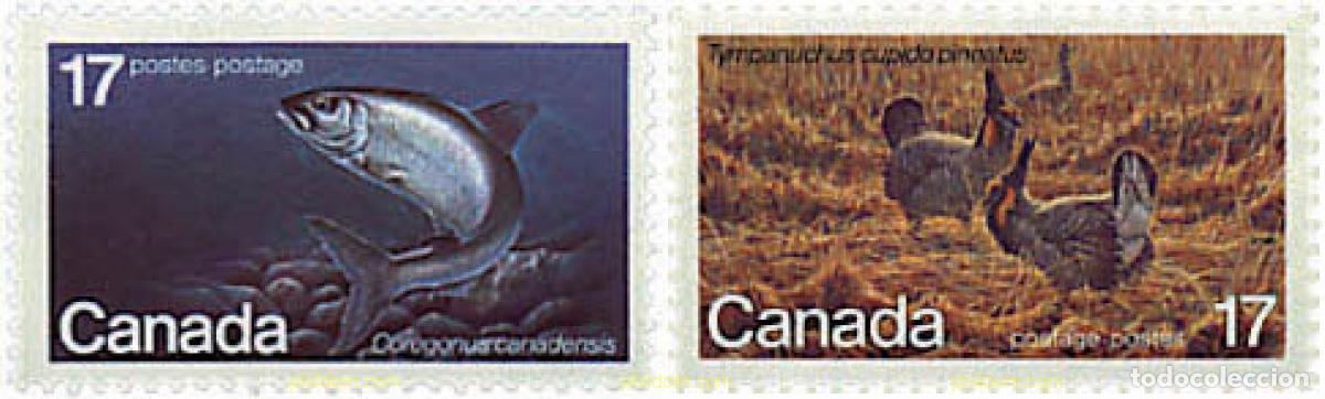 Selos: 33330 MNH CANADA 1980 ESPECIES EN PELIGRO DE EXTINCION