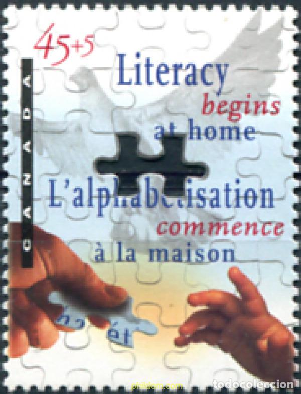 Sellos: 48578 MNH CANADA 1996 CAMPA&Ntilde;A PRO ALFABETIZACION