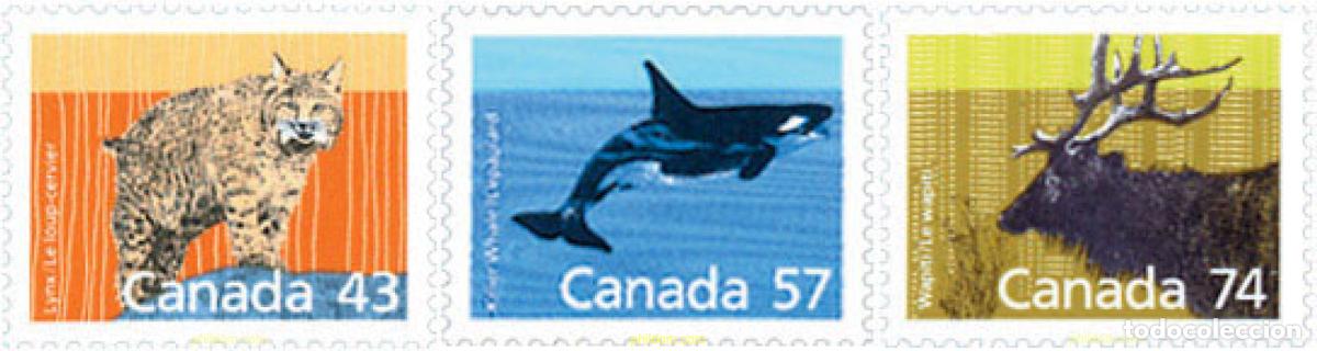 Sellos: 29759 MNH CANADA 1988 FAUNA