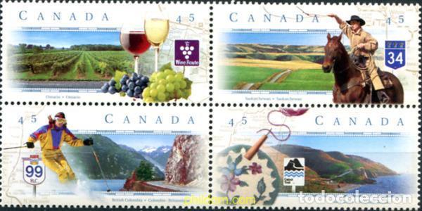 Sellos: 300357 MNH CANADA 1997 RUTAS PANORAMICAS CANADIENSES