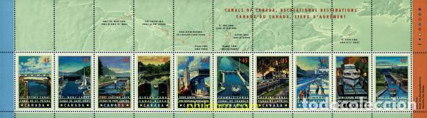 Sellos: 6031 MNH CANADA 1998 CANALES CANADIENSES
