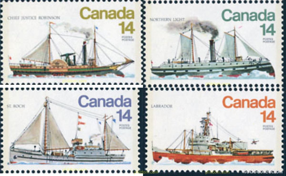Sellos: 172862 MNH CANADA 1978 BARCOS ROMPEHIELOS