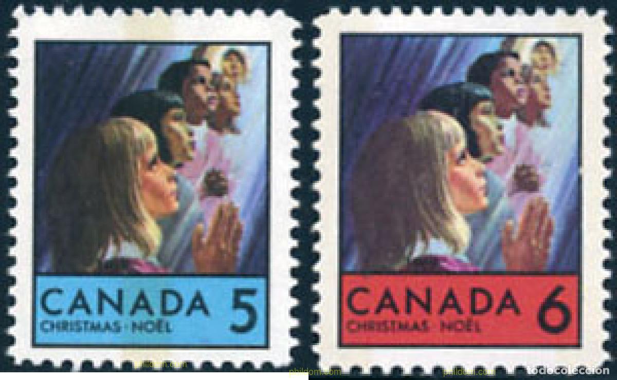 Sellos: 130092 MNH CANADA 1969 NAVIDAD