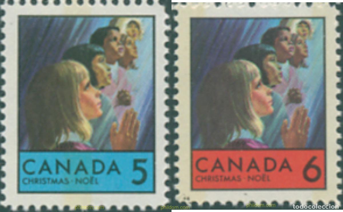 Sellos: 297759 MNH CANADA 1969 NAVIDAD