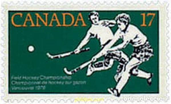 Briefmarken: 26764 MNH CANADA 1979 CAMPEONATOS FEMENINOS DE HOCKEY SOBRE HIERBA