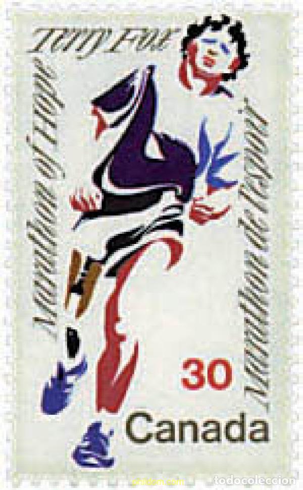 Selos: 26765 MNH CANADA 1982 HOMENAJE A TERRY FOX, MARATHONISTA