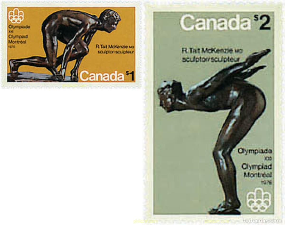Sellos: 41437 MNH CANADA 1975 21 JUEGOS OLIMPICOS VERANO MONTREAL 1976
