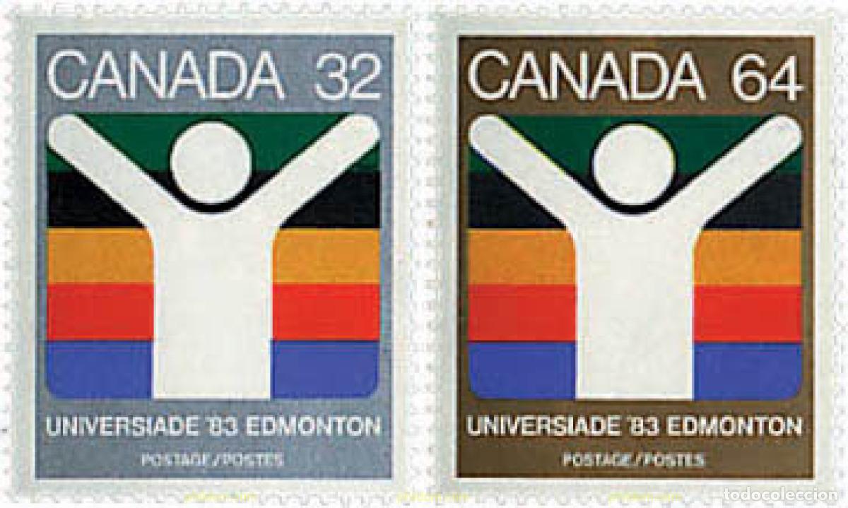 Sellos: 26767 MNH CANADA 1983 JUEGOS UNIVERSITARIOS