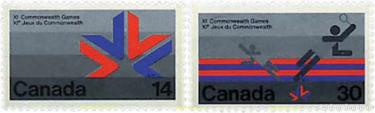 Sellos: 48001 MNH CANADA 1978 11 JUEGOS DEPORTIVOS DE LA COMMONWEALTH