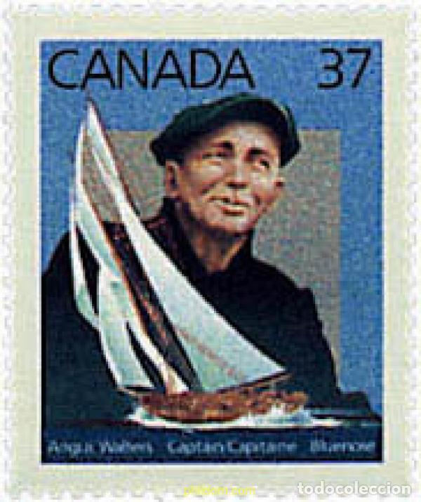 Sellos: 26772 MNH CANADA 1988 20 ANIVERSARIO DE LA MUERTE DE ANGUS WALTERS