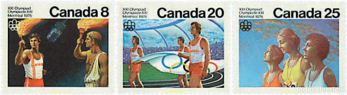 Sellos: 41441 MNH CANADA 1976 21 JUEGOS OLIMPICOS VERANO MONTREAL 1976
